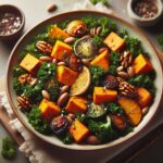 🥑 Sweet Potato & Black Bean Salad with Avocado Dressing