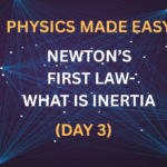 Physics Made Easy: Newton’s First Law – What is Inertia? (Day 3)