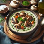 🍄 Savory Vegan Mushroom Cream Bowl