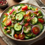 🥗 Kachumber Salad (Indian Fresh Vegetable Salad)