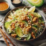 Crunchy Cabbage and Carrot Slaw with Zesty Mustard Seeds