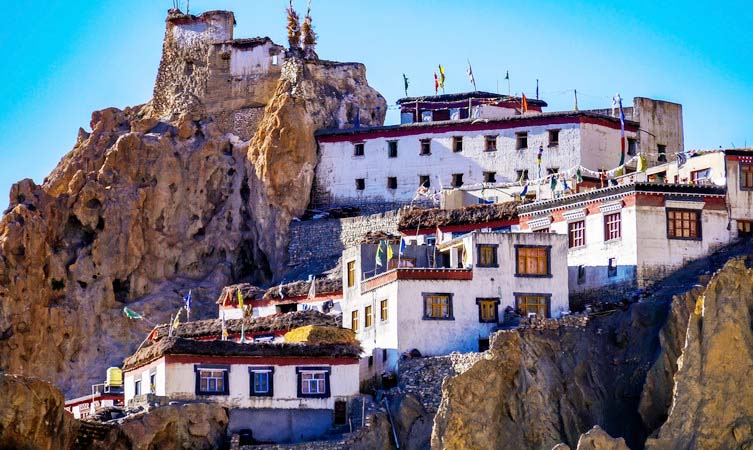 Dhankar Monastery & Lake – A Cliffside Wonder of Spiti 2 Dhankar Monastery
