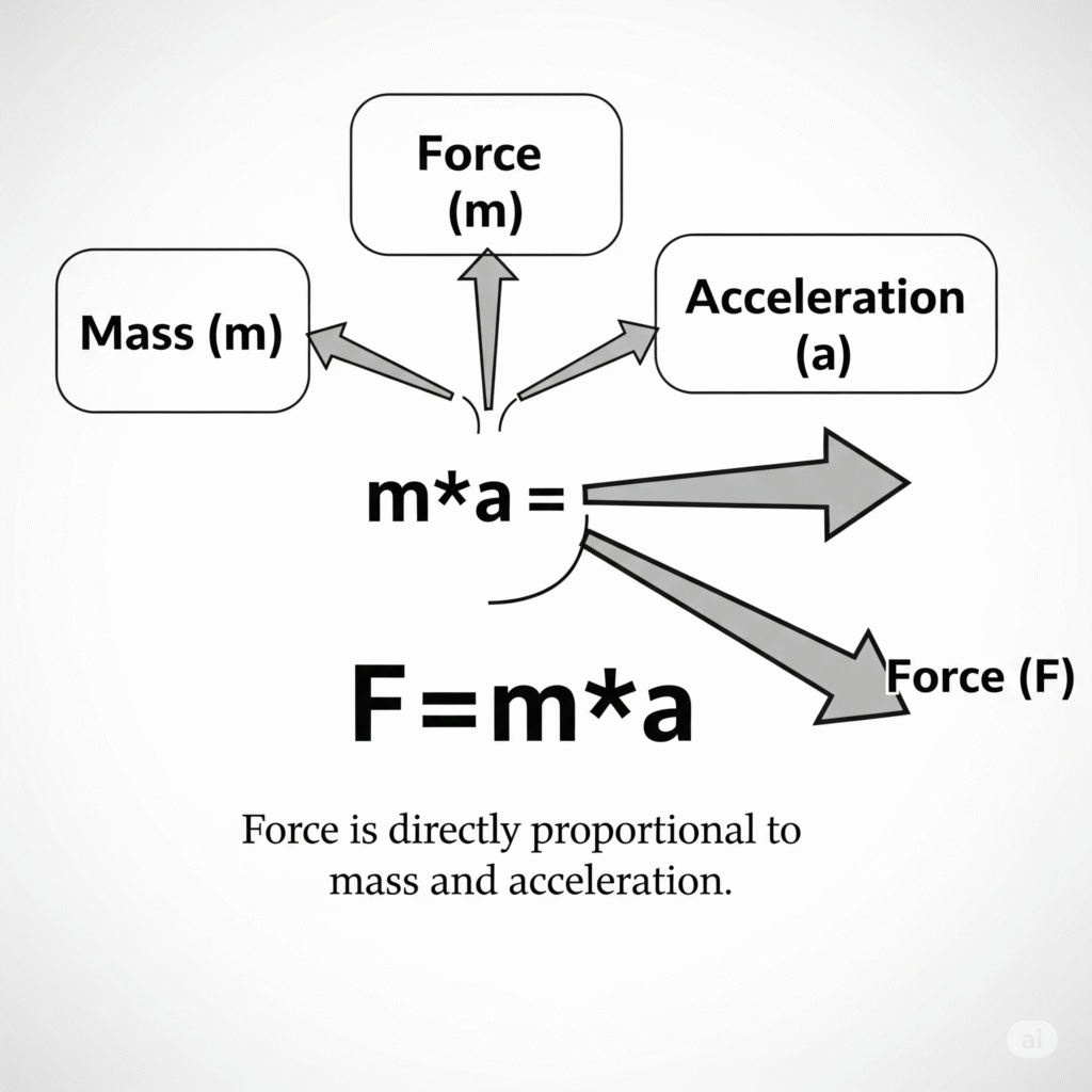 deriving Newton's Second Law Formula