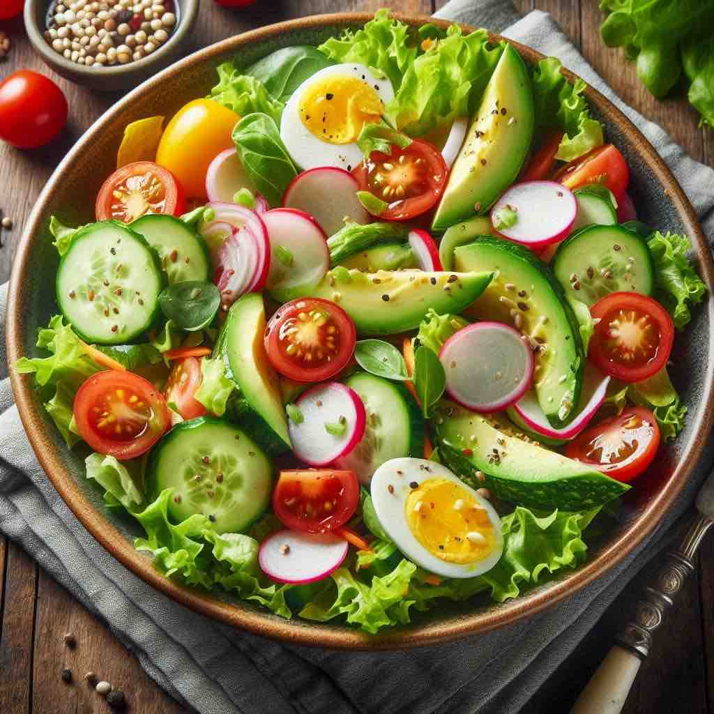 Perfect Classic American Garden Salad: Crisp, Refreshing & Ready in 10 Minutes