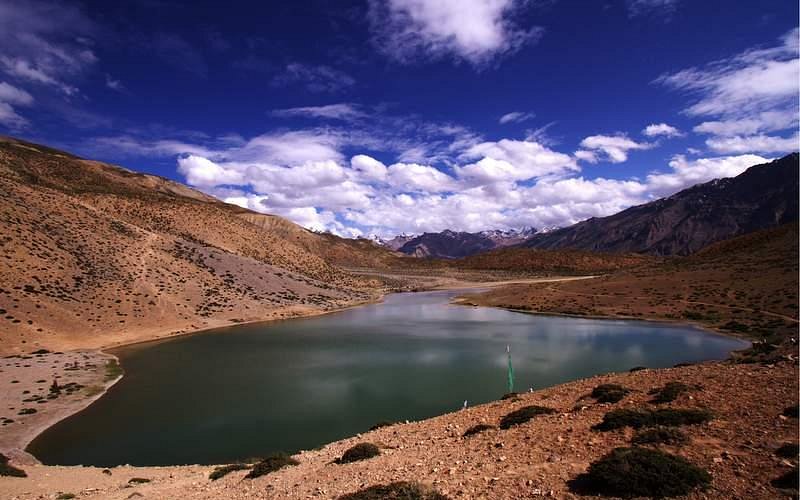 Dhankar Monastery & Lake – A Cliffside Wonder of Spiti 6 Dhankar Lake