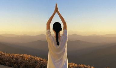 guided morning yoga session Simply Creative Minds