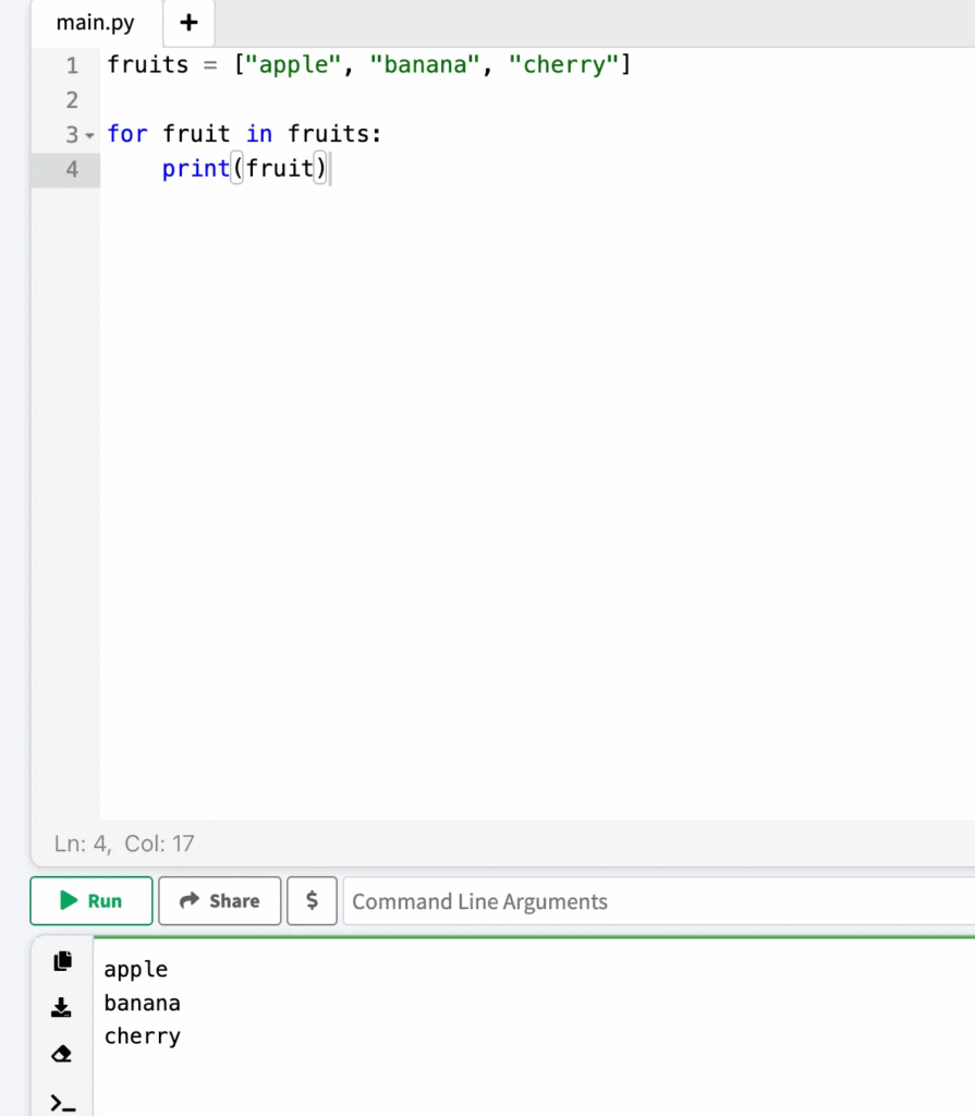 Day 11: Python Syntax: Basic Concepts —Looping Through Different Data Types python example. 3 image 26 Simply Creative Minds